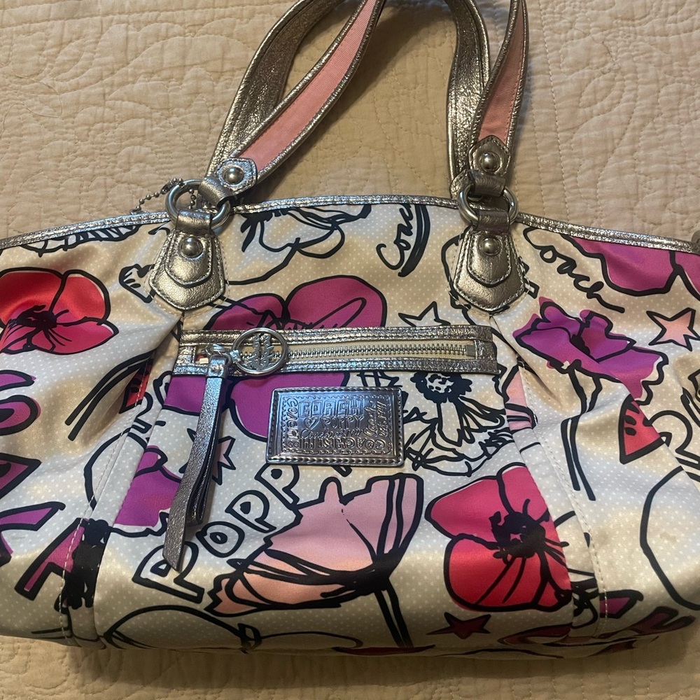 Coach poppy satchel